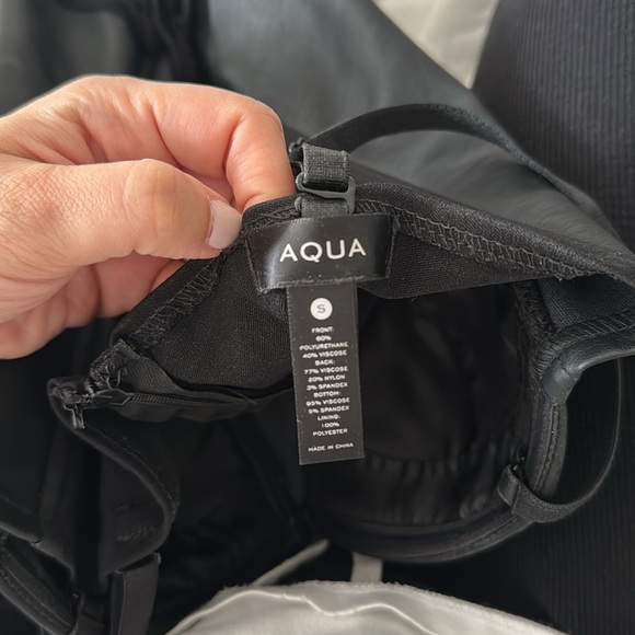 Aqua black bodysuit size small - Picture 3 of 3